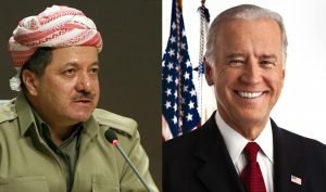 سه‌رۆك بارزانى پیرۆزباهى ل جۆ بایدنى  كر