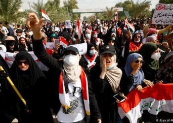 ئیراق: دژى بلندبوونا بهایێ دۆلارى داخوازا خۆه‌نیشاندانان دهێته‌كرن