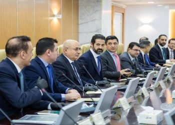 شاندێ حكومه‌تا هه‌رێمێ  د گه‌ل كازمى و حه‌لبووسى كۆم بوو