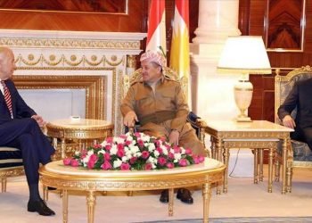 كونسلخانا ئه‌مریكا وێنێن سه‌ركردێن كورد دگه‌ل بایدنى به‌لاڤكرن