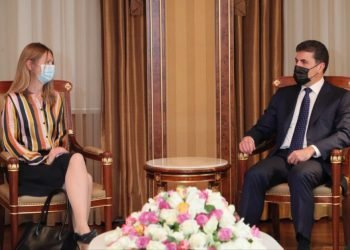 سه‌رۆكێ هه‌رێما كوردستانێ پێشوازى ل باڵیوزا نۆروێژێ كر