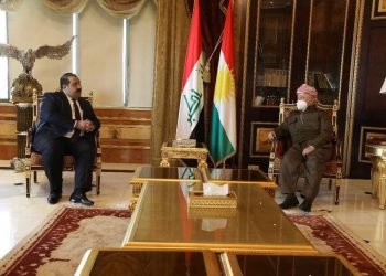 سەرۆك بارزانی پێشوازی ل شانده‌كێ جڤاتا نوونەرێن ئیراقێ كر