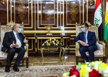 سه‌رۆكێ حكومه‌تا هه‌رێما كوردستانێ پێشوازى ل بالیوزێ یونانێ ل ئیراقێ كر