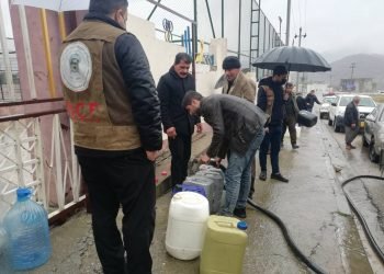 ئامێدێ.. دەزگەھێ خێرخوازیێ بارزانی گازا سپی ل سەر خێزانێن هه‌ژار بەلاڤکرن