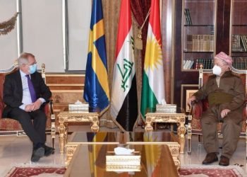 سەرۆك بارزانی پێشوازی ل بالیۆزێ سوێدێ ل ئیراقێ كر