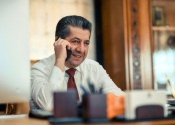 وەزیرێ ده‌رڤه‌یێ فەڕەنسا په‌یوه‌ندی ب مه‌سرور بارزانى كر