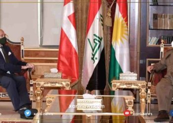 سەرۆك بارزانی پێشوازی ل بالیۆزێ دانیمارك ل ئیراقێ كر