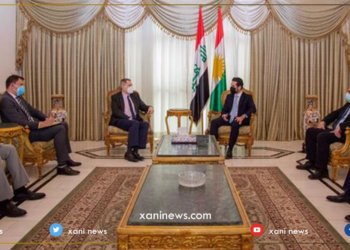 شاندێ ھەرێمێ ل گەل بالیۆزێ ئەمریکا ل ئیراقێ کۆمبوو