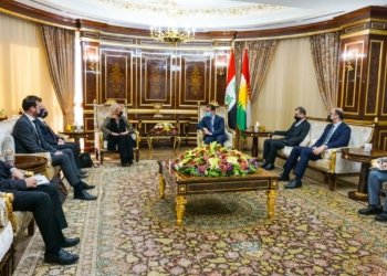 مه‌سرور بارزانى پێشوازی ل نوونه‌را یۆ ئێنێ ل ئیراقێ كر