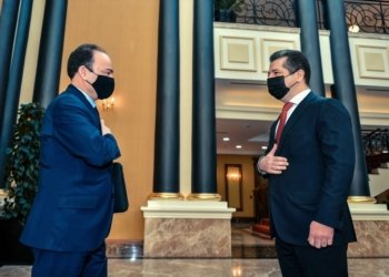 مەسروور بارزانی پێشوازی ل ئۆسمان بایدەمیر کر