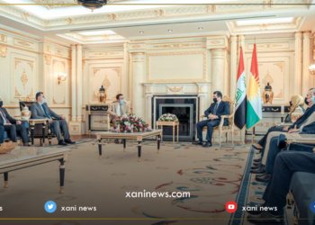 مه‌سرور بارزانى پێشوازی ل سەندیکا ڕۆژنامەنڤیسێن کوردستانێ دكه‌ت