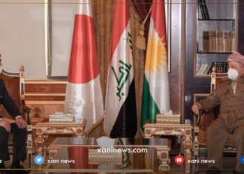 سەرۆك بارزانی پێشوازی ل بالیۆزێ ژاپۆنێ ل ئیراقێ كر