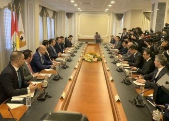 شاندێ هه‌رێمێ دێ د گه‌ل هه‌رسێ سەرۆکاتیێن ئیراقێ کۆم بیت