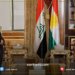 سه‌رۆك بارزانى پێشوازى ل سه‌رۆكێ ئیئتیلافا نشتمانییا ئیراقێ كر