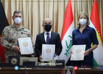 وه‌زاره‌تا پێشمه‌رگه‌ى و ئه‌لمانییا ره‌شنڤیسێ چه‌ندین پرۆژێن نوو ئیمزا ‌كر‌ن