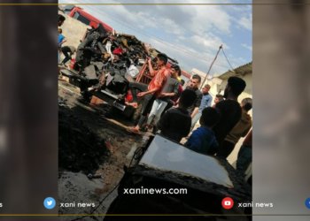 وێنه‌: خانیێ پێشمه‌رگه‌كى ب ته‌مامى هاته‌ سۆتن