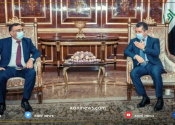 مه‌سرور بارزانی پێشوازی ل وه‌زیرێ كاره‌با ئیراقێ كر