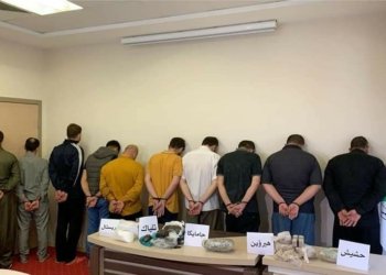 هه‌ولێر.. 9 کەس ب بازرگانیکرنا ماددێن هشبه‌ر هاتنە گرتن