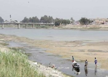 كێمبوونا ئاڤا دیجله و فوراتى گه‌هشتییه‌ ئاسته‌كێ مه‌ترسیدار