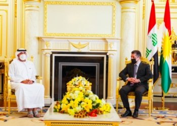 سەرۆکێ حکومەتا هەرێمێ پێشوازی ل شانده‌كێ هه‌یڤا سۆرا ئیماراتى کر