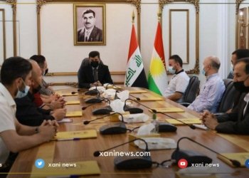 پارێزگارێ دهۆکێ دگەل نوونه‌رێن بکرێن پرۆژه‌یێن ئارام ستی و شا‌هـ ستی کۆمبوو