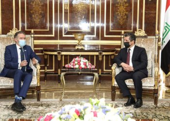 مه‌سرور بارزانى پێشوازى ل شانده‌كێ نه‌ته‌وێن ئێكگرتى كر  