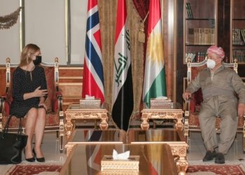 سه‌رۆك بارزانى پێشوازی ل بالیۆزا وه‌لاتێ نه‌رویج كر