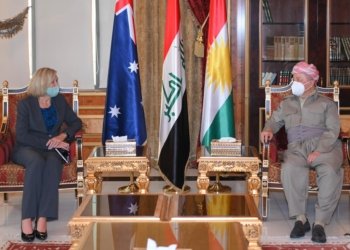 سه‌رۆك بارزانى پێشوازى ل بالیۆزا ئۆسترالیا ل ئیراقێ كر