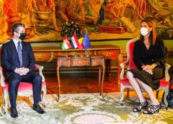 مه‌سروور بارزانی و وه‌زیرا ده‌رڤه‌ یا به‌لجیكا كۆمبوون