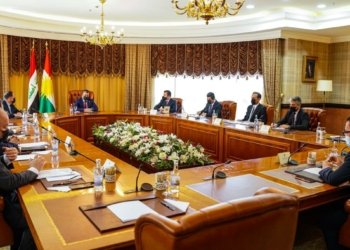 مه‌سروور بارزانى دگه‌ل شاندێ دانوستانكارێ هه‌رێمێ كۆمبوو