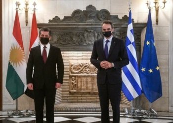 میدیایێن یونانى.. ب گرنگى ڤه‌ به‌حسێ سه‌ره‌دانا مه‌سرور بارزانى بۆ ئه‌سینا دكه‌ن