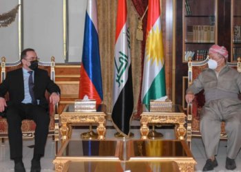 سەرۆك بارزانی پێشوازی ل بالیۆزێ رووسیا ل ئێراقێ كر