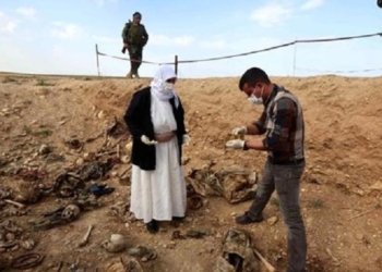 بەغدا خەمساریێ د هه‌لدانا گۆرێن بكۆم یێن شنگالێ دا دکەت