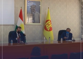 شاندەکێ فراکسیۆنا پارتی سەرەدانا دهۆکێ کر