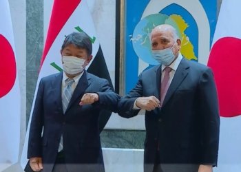 وەزیرێ ده‌رڤه‌یێ ژاپۆنێ گه‌هشته‌ بەغدا