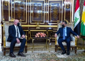 مه‌سرور بارزانى پێشوازی ل بالیوزێ فینلەندا ل عێراقێ کر