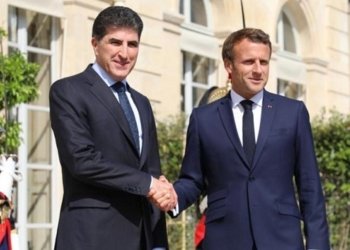 نێچیرڤان بارزانى و ئیمانوێل ماکرۆن بۆ جارا پێنجێ دێ كۆمبن