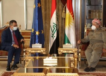 سەرۆک بارزانی پێشوازی ل بالیوزێ ئێكه‌تییا ئەوروپا ل عێراقێ كر