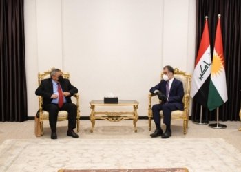 سەفین دزەیى پێشوازى ل بالیۆزێ ئه‌رمه‌نیا ل ئیراقێ کر