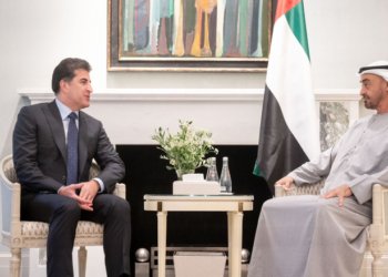 سه‌رۆكێ هه‌رێما كوردستانێ و جێهنشینێ ئه‌بوزه‌بى كۆمبوون