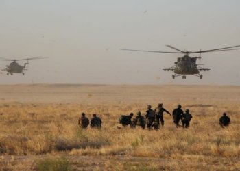 فرۆكێن هه‌ڤپه‌یمانیا ناڤده‌وله‌تى بنگه‌هێن تیرۆرستان بۆمبه‌بارنكرن