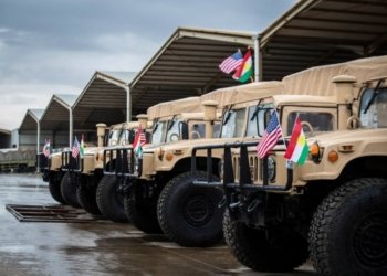 په‌یڤدارێ هه‌ڤپه‌یمانێن نیڤده‌وله‌تى: مه‌ 60 ترۆمبێل پێشكێشى وه‌زاره‌تا پێشمه‌رگه‌ى كرینه‌