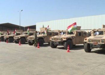 هێزێن هاڤپه‌یمانان بۆ جارا حه‌فتێ هاریكارى پێشكێشى پێشمه‌رگه‌ى كرن