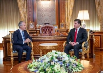 نێچیرڤان بارزانى پێشوازى ل باڵیۆزێ ئیسپانیا كر