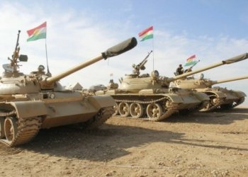 كاروانه‌كێ دى یێ هاریكاریان گه‌هشته‌ هێزێن پێشمه‌رگه‌ى