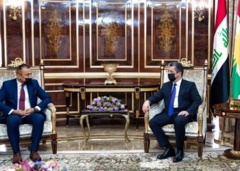 مه‌سرور بارزانى پێشوازی ل سەرۆکێ دەستەیا دەستپاكیێ كر