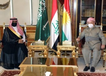 سەرۆك بارزانی پێشوازی ل بالیۆزێ سعوودی كر