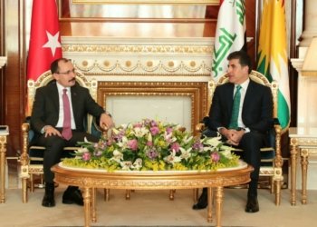 نێچیرڤان بارزانی و وه‌زیرێ بازرگانیا توركیا كۆمبوون