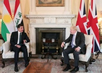 ناڤه‌رۆكا كۆمبوونا نێچیرڤان بارزانی و بۆریس جۆنسن