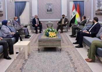 عه‌لى ته‌ته‌ر پێشوازی ل رێڤەبەرێ گشتی یێ سەرژمێریێ ل ئیراقێ کر